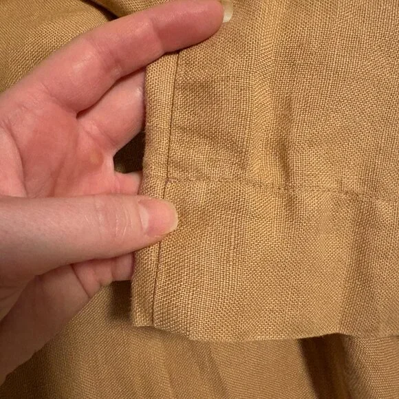 Nicole Purdy 100% linen wide leg pant - Picture 5 of 8